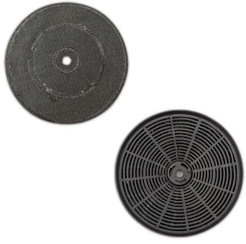 DL SERVICE Filtro Carbone Attivo per Cappa Aspirante Elica FB01UA Mod.46 | Ø17,3 mm x h 3,5 49011522 9029793792 50290906 per Electrolux, Whirlpool, Elica, Candy