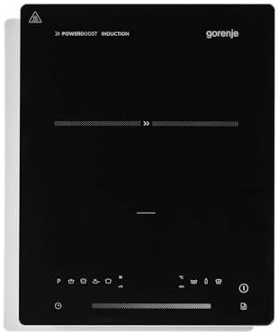 Gorenje ICY2000SP Induktionskochfeld 2000 W / 9 Stufen/Touch Control/PowerBoost/Energie sparend/Autark/Kindersicherung/Timer/Schwarz