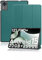 Case for DOOGEE T36 Tablets 12 inch, yystao Slim Stand Tri-Fold Hard Protective Case Cover Compatible with DOOGEE Tablet T36, Shockproof & Dustproof, Dark Green