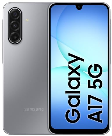 Samsung GALAXY A17 5G A176B Dual-SIM 128GB gray Android 15 Smartphone [Energieklasse B] (SM-A176BZAAEUB)