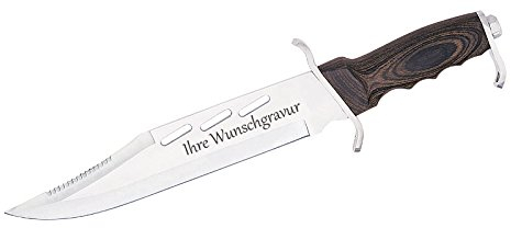 Herbertz Outlaw Knife mit persönlicher Gravur auf der Klinge