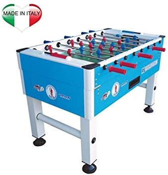 Roberto Sport Professional Revolution Tischkicker, ausziehbare Stangen, LICB-geprüft, mit Gettiera
