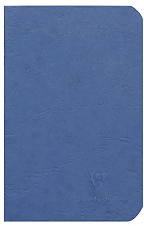Calligraphe 734104C Heft AgeBag (9 x 14 cmk, Taschenformat, ideal für unterwegs, blanko, 48 Blatt) 1 Stück blau