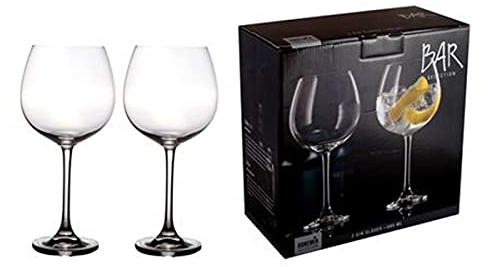 Bohemia Cristal Bar Selection 2 Gin Gläser, Höhe 23 cm, Fassungsvermögen 680 Milliliter, One Size