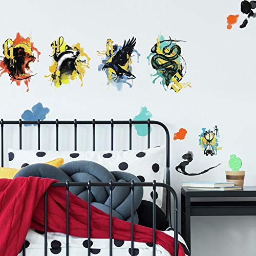 RoomMates RMK4149SCS - Adesivi da parete, motivo: casa di Hogwarts di Harry Potter