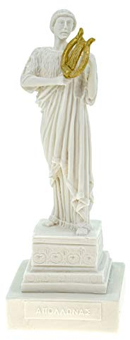 Kremers Schatzkiste Alabaster Figur Apollon cm Skulptur weiß Griechenland Apollo Kunst Musik
