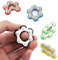 Haishell 5 Pcs Roller Chain Fidget Toy Stress Relief Steel Bike Chain Fidget Finger Toys for ADD ADHD Anxiety Autism Adults Kids