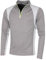Calvin Klein Mens Micro Grid Half Zip Mid Layer - Slate/Lime - M