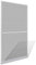 Tidyard White Hinged Insect Screen for Doors Door Fly Screen Insect Blinds 120 x 240 cm