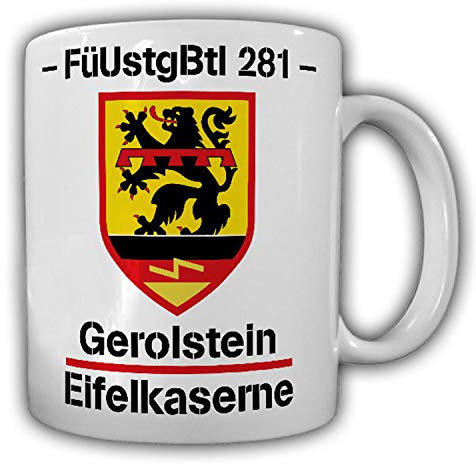 Tasse FüUstgBtl 281 Führungsunterstützungsbataillon Gerolstein BW Eifel #23569