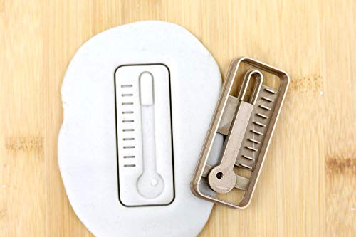 Labor/Chemie Thermometer Keksausstecher Plätzchen und Fondant ca.8cm