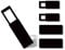 Huaxi Cam cover-laptop camera cover Webcam Cover Slide Sticker Blocker for Laptop Apple MacBook iMac iPad Tablet Echo Show Anti Spy privacy cover(Black)