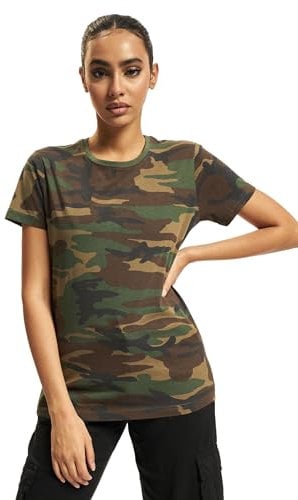 Brandit Women T-Shirt, Farbe: Woodland, Größe: S