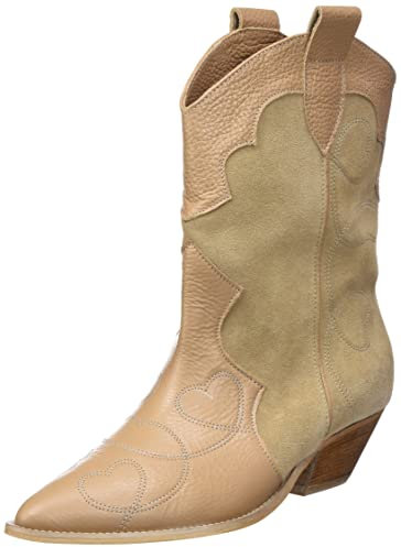 L37 HANDMADE SHOES That Vibe, Western Boot Donna, Marrone, 38 EU