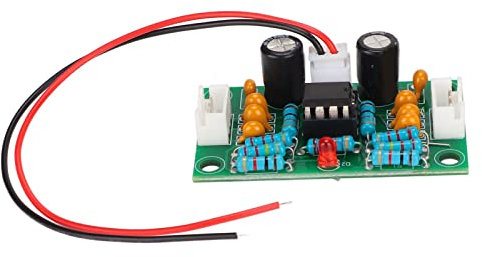 Placa de preamplificador de audio Preamplificador de tubo de doble canal Placa de audio NE5532 Módulo de preamplificador de chip DC12-30V XH-A902 Amplificador de auriculares AMP Kits de bricolaje