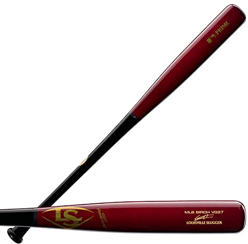 Louisville Slugger Unisex-Erwachsene MLB Prime VG27 Guerrero JR 32 Baseballschläger, rot/schwarz
