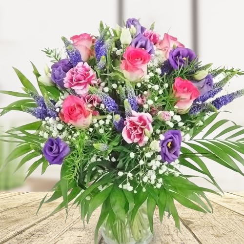 Blumenstrauß Freundschaft - Strauß inklusive gratis Grußkarte
