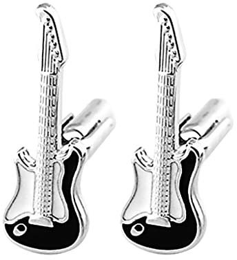 kowaku Neuheit Messing Enthusiast Gitarre Manschettenknöpfe Herren Manschettenknöpfe