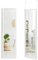 Multigot Over the Door Mirror with 2 Rustproof Door Hooks, Wall-Mounted Hanging Mirror for Living Room, Bedroom, Entryway, Hallway