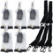 Lsgoodcare 5Pcs 2 Way Radio Custodia impermeabile Borsa Custodia impermeabile per Walkie Talkie Compatible with Motorola Kenwood Midland UV-3R UV-5R PX-888 Radio ﻿