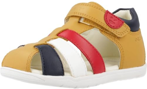 GEOX BABY B SANDAL MACCHIA BOY FIRST STEPS OCHREYELLOW/MULTICOL 25_EU