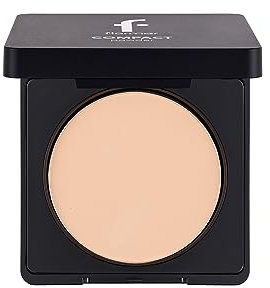 Flormar Compact Powder - Kompaktpuder mit ultrafeiner Textur & hoher Deckkraft – Mattierendes Puder Makeup mit natürlichem Finish – Puder für alle Hauttypen – 98 Medium Natural Beige