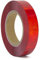 XFXIA Nastro Adesivo Catarifrangente Rosso 20 m x 2,5 cm Nastro Riflettente Impermeabile per Esterni Nastro Autoadesivo di Sicurezza per Auto Camion Moto Rimorchio Camper Passeggini e Caschi di Notte