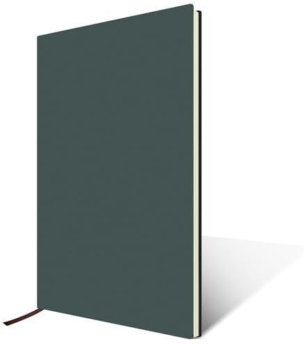 auriikoop Notizbuch A5 Liniert, Journal buch, 120 Seiten Tagebuch, Notebook A5, Reisetagebuch, Planen, Lernen, Schreiben, kein nachfüllpapi (grüner)