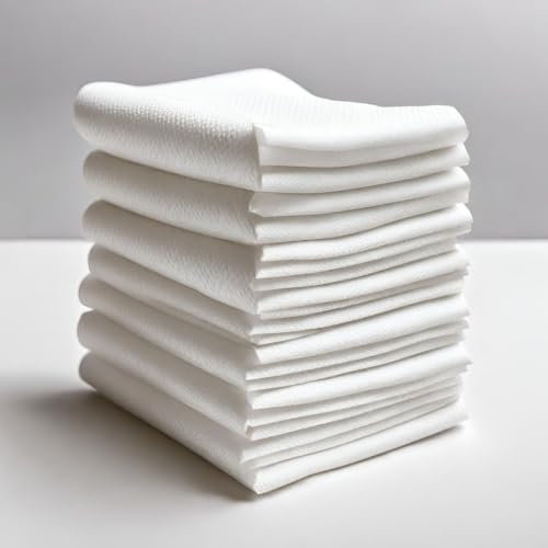 Tresorí - Premium Telo Doccia Carta a Secco Goffrata - Asciugamani Usa e Getta - Telo Bagno Lavabile Riutilizzabile Assorbente e Resistente Cm 70 x 200-20 pz