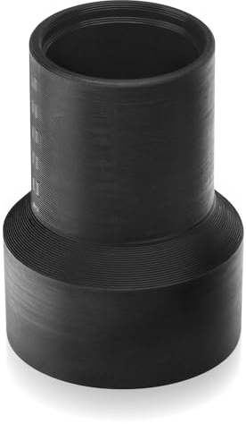 Hose Adapter 2 1/4 ID Dust Port Compatible with Festool Dewalt Milwaukee & Ridgid 27mm Hose with Job Site Table Saw's 2 1/4 ID Dust Port, Twist Lock Design