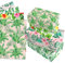 12 Blätt Hawaiiblätter Geschenkpapier,Doppelseitig Bedrucktes Geschenkpapier Geburtstag 4 Arten Geschenkpapier Blatt für Kinder,Urlaub,Geburtstag Geschenkpapier 50 x 68 cm