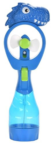 Ventiladores de mano para rociar agua – Ventilador de mano con diseño de dinosaurio con niebla, ventilador de mano portátil con niebla, ventiladores de niebla de agua de mano, ventilador de