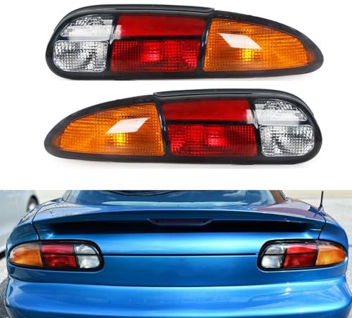 QSNZNB Auto-Rückleuchten,kompatibel mit Chevrolet Camaro 1993-2002, Rückleuchte