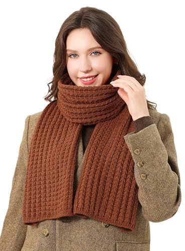DonDon Schal Damen Winter Winterschal Strickschal