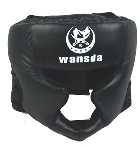 Cascos De Boxeo, Casco De Boxeo Para Sparring, Casco De Boxeo Para Niño Adulto, Casco De Boxeo De Entrenamiento, Casco De Boxeo De Cuero Sintético Para Boxeo Muay Thai, Protector De Cabeza Acolchado