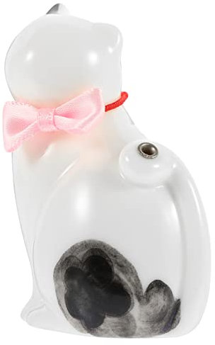 BESTOYARD Katzen-räucherstäbchenhalter Aus Keramik Räuchergefäß Mit Filigranem Design Für Arbeitszimmer Schlafzimmer Und Sauna Bezauberndes Für Entspannte Atmosphäre