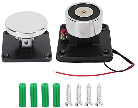 Elektromagnetischer Türhalter, Brandschutz, magnetischer Türhalter, Wandmontage, rauchdicht, normalerweise offener Feuerglas-Türhalter