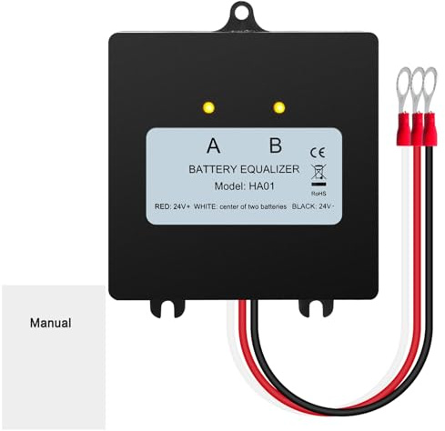 Égaliseur de Batterie 24V, équilibre de Tension Automatique, pour Voiture, Bateau, Moto, Panneau Solaire