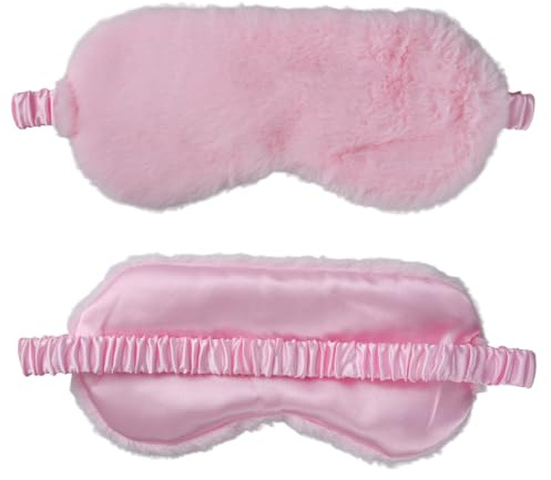 1er-Pack Plüsch-Schlafmaske, Weiche Augenmaske Für Reisen, Zuhause, Nickerchen, Nachtschlaf