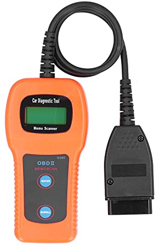 OBD2 Fehlercode Lesegerät mit LCD Display, Professionelles Diagnosegerät für Auto und LKW, Lesen und Löschen von Motorleuchte Fehlern, Kompatibel mit Allen OBDII Fahrzeugen ab 1996