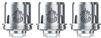 SMOK TFV8 X-Baby Bobinas de Cabeza de Atomizador - Paquete de 3 (M2 (30-50w)), Este producto no contiene nicotina ni tabaco