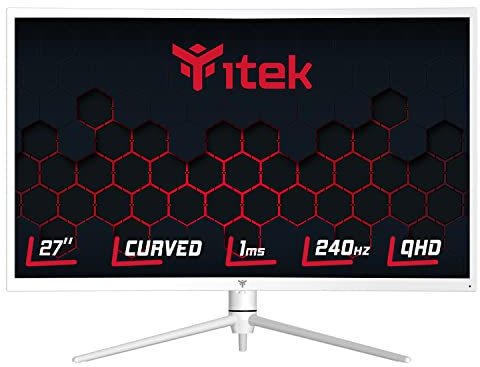 Itek monitor GGC - 27 Curvo 2560x1440 WQHD, HDR1000, Pannello VA da 240Hz, Risposta 1ms OD, Collegamenti 2xHDMI e DP, Type- C, USB, Adapt Sync