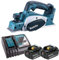 Makita DKP180 LXT 18V Li-Ion 82mm Planer with 2 x 6.0Ah Batteries & Charger