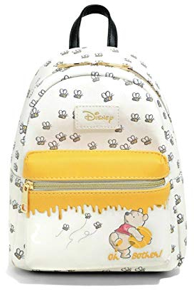 Loungefly Disney Winnie Puuh Bienen & Honig Mini-Rucksack, mehrfarbig, Einheitsgröße, modern, beige, Mini