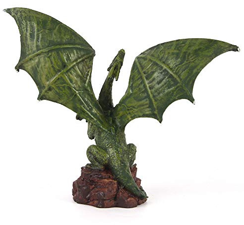 VOANZO Harz-Drache mit Flügeln für Haushalt, Dekoration, Bar, Restaurant, Hotel, Handwerk