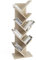 DEINE TANTE EMMA 267-001 BÜCHEN 1 Eiche Sonoma Sägerau Regal Bücherregal Prospektständer Zeitungsständer ca. 42 x 125 x 26 cm