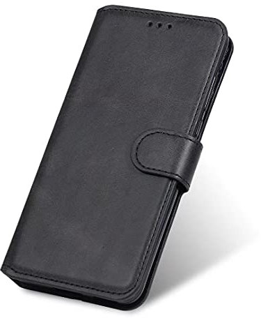 JIAFEI Coque pour Motorola Moto G31/Moto G41, Premium PU Cuir Mature et Stable Étui Flip Portefeuille Smartphone, avec Crédit Carte Fente et Pliage Support, Noir
