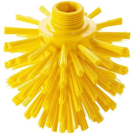 Hag Bürsten FC87404 Wolfbürste, Hart, Gelb, 120mm Durchmesser, 10 Stück