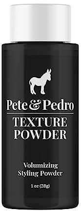 Pete & Pedro Texture & Volumizing Hair Styling Powder, Matte Finish, 1 oz