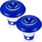 TOOINKCV 2 Piezas dispensadores flotantes de tabletas de Cloro de 5 Pulgadas, dispensador Flotante de gránulos de Cloro para bañera de hidromasaje, Remo, Piscina, SPA, Parques acuáticos